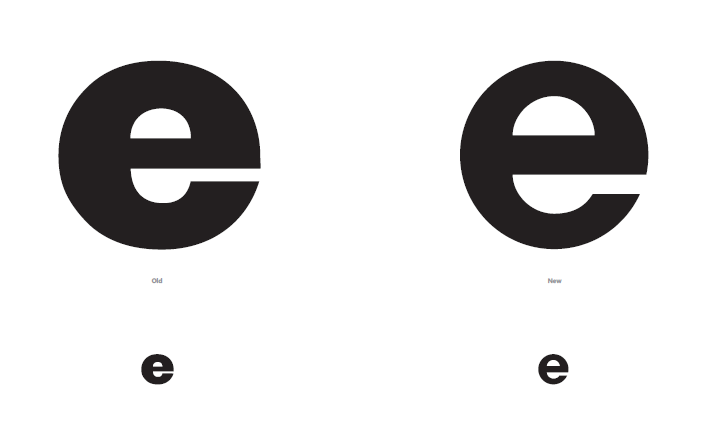 IE8 logo粗体大小和 IE9 logo粗体大小的比较